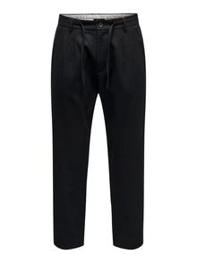 ONLY & SONS Classic trousers -Black - 22023478