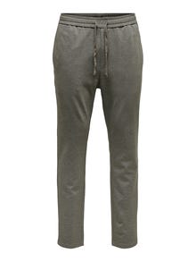 ONLY & SONS Tapered fit joggers -Chinchilla - 22023492