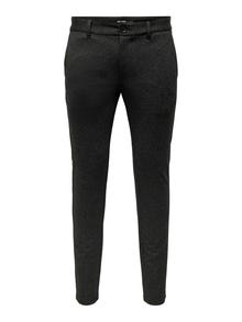 ONLY & SONS ONSMARK TAP TWILL LINE 3496 PANT -Black - 22023496