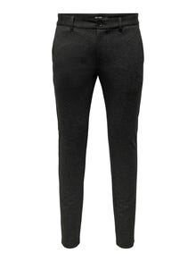 ONLY & SONS Tapered Fit Chinos -Black - 22023496