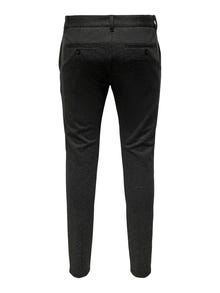 ONLY & SONS Avsmalnande passform Chinos -Black - 22023496