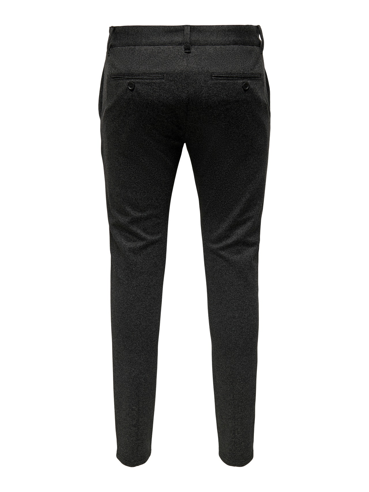 ONLY & SONS Elastiske chinos -Black - 22023496