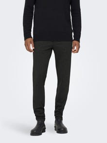 ONLY & SONS Avsmalnande passform Chinos -Black - 22023496