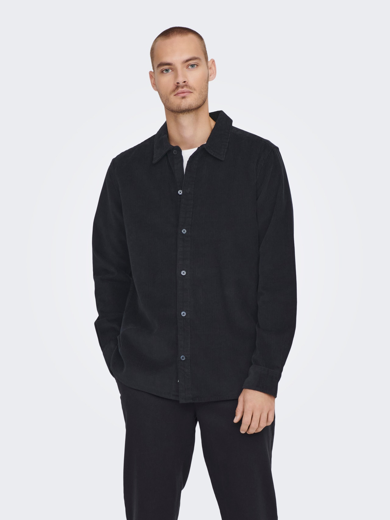 ONLY & SONS Regular Fit Shirt -Dark Navy - 22023574