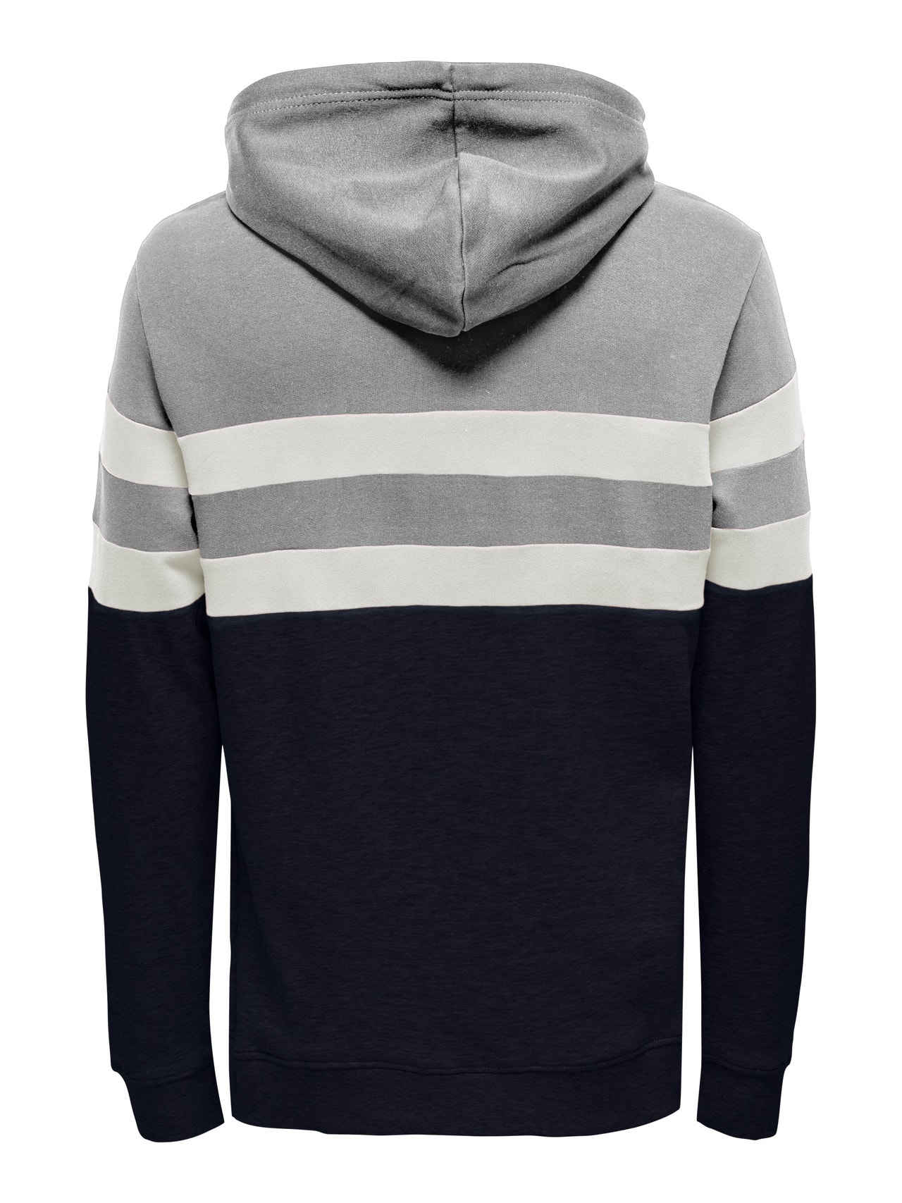 ONLY & SONS Regular Fit Hettegenser Sweatshirt -Dark Navy - 22023622
