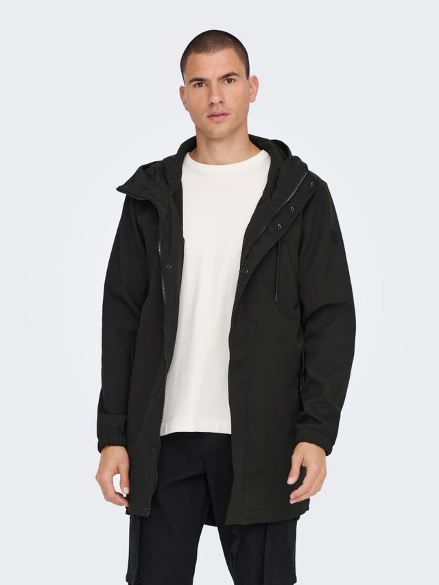 ONLY & SONS Long softshell jacket - 22023696