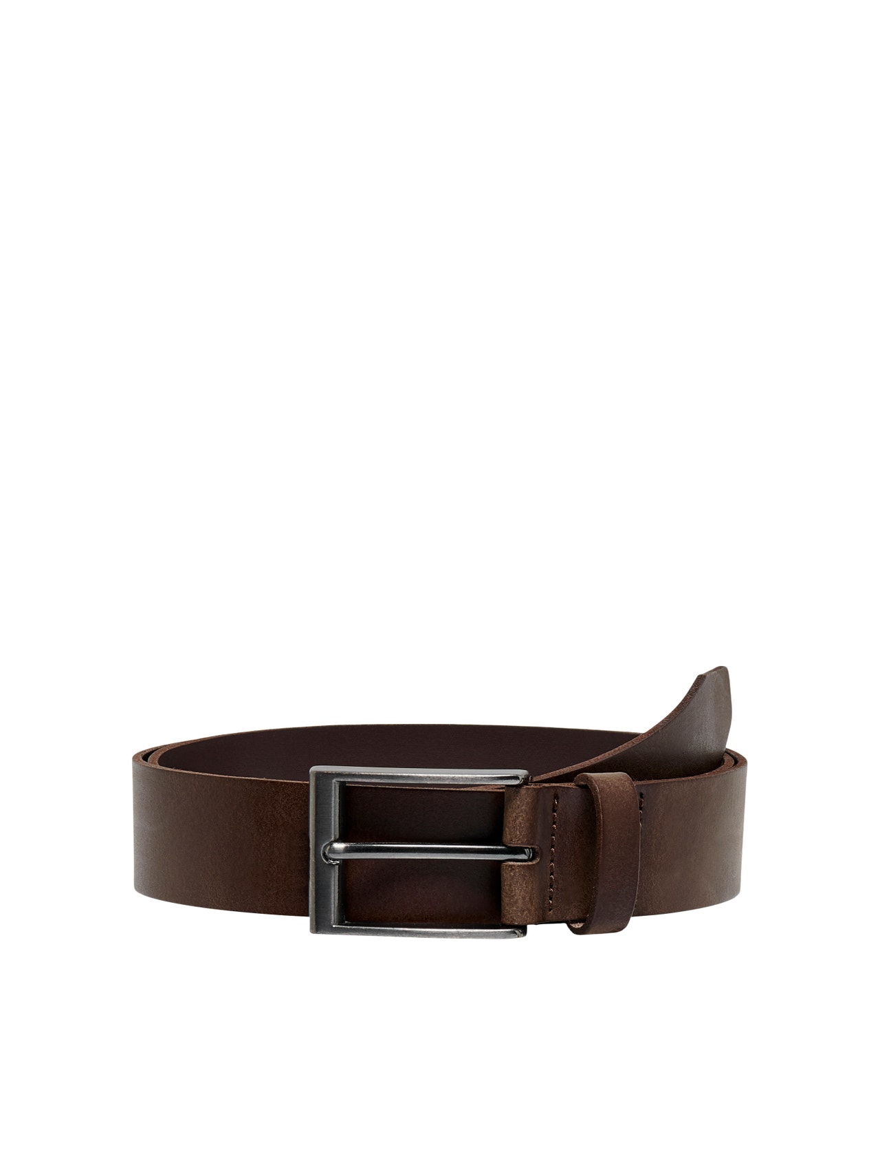 ONLY & SONS Leather belt -Brown Stone - 22023735