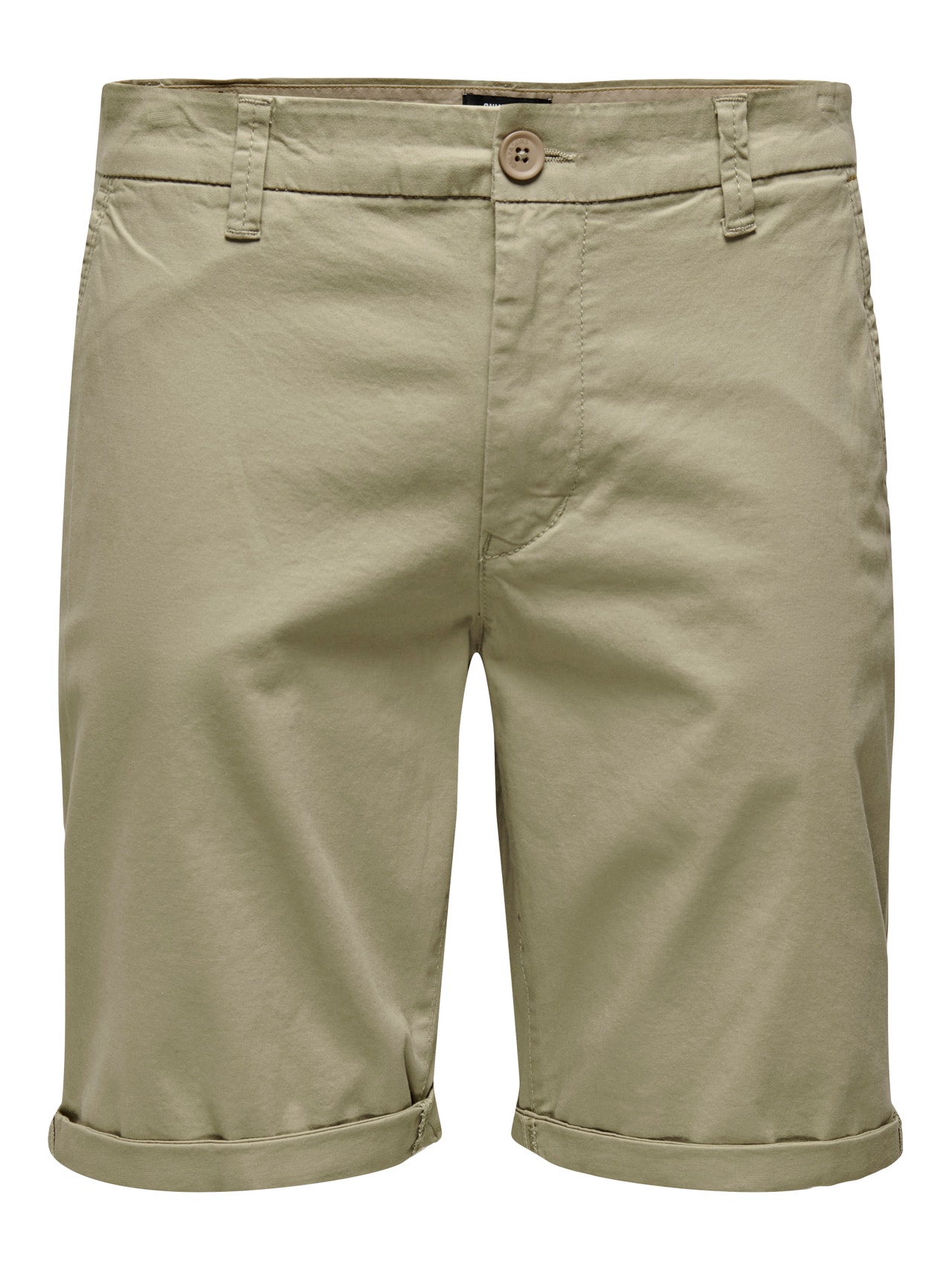 ONLY & SONS Chino shorts med normal pasform -Chinchilla - 22023742