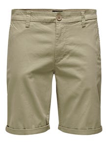 ONLY & SONS Normal geschnitten Shorts -Chinchilla - 22023742