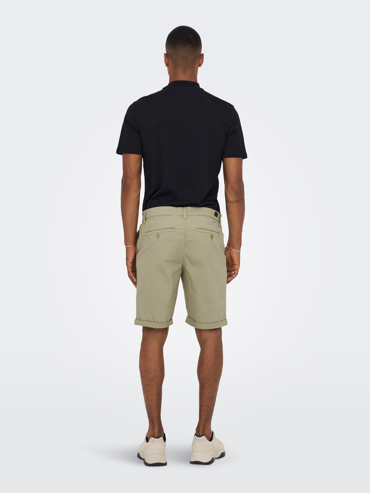 ONLY & SONS Regular Fit Shorts -Chinchilla - 22023742