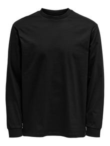 ONLY & SONS Camisetas Corte regular Cuello redondo -Black - 22023810