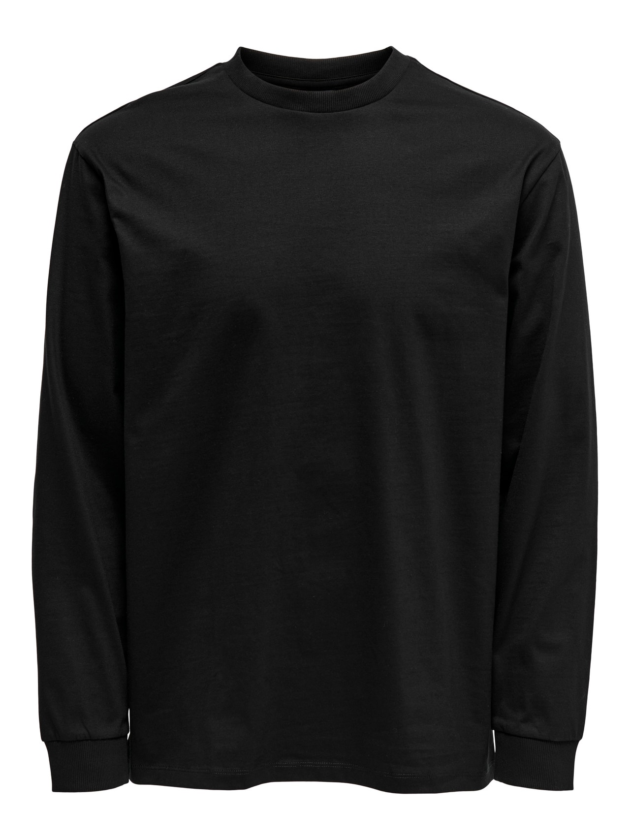 ONLY & SONS Camisetas Corte regular Cuello redondo -Black - 22023810