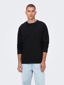 ONLY & SONS Long sleeved t-shirt -Black - 22023810