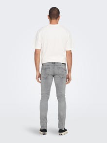 ONLY & SONS Jeans Skinny Fit Taille moyenne -Grey Denim - 22023925