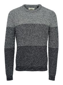 ONLY & SONS Pull-overs Col rond -Black - 22023999