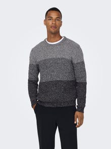ONLY & SONS Pull-overs Col rond -Black - 22023999
