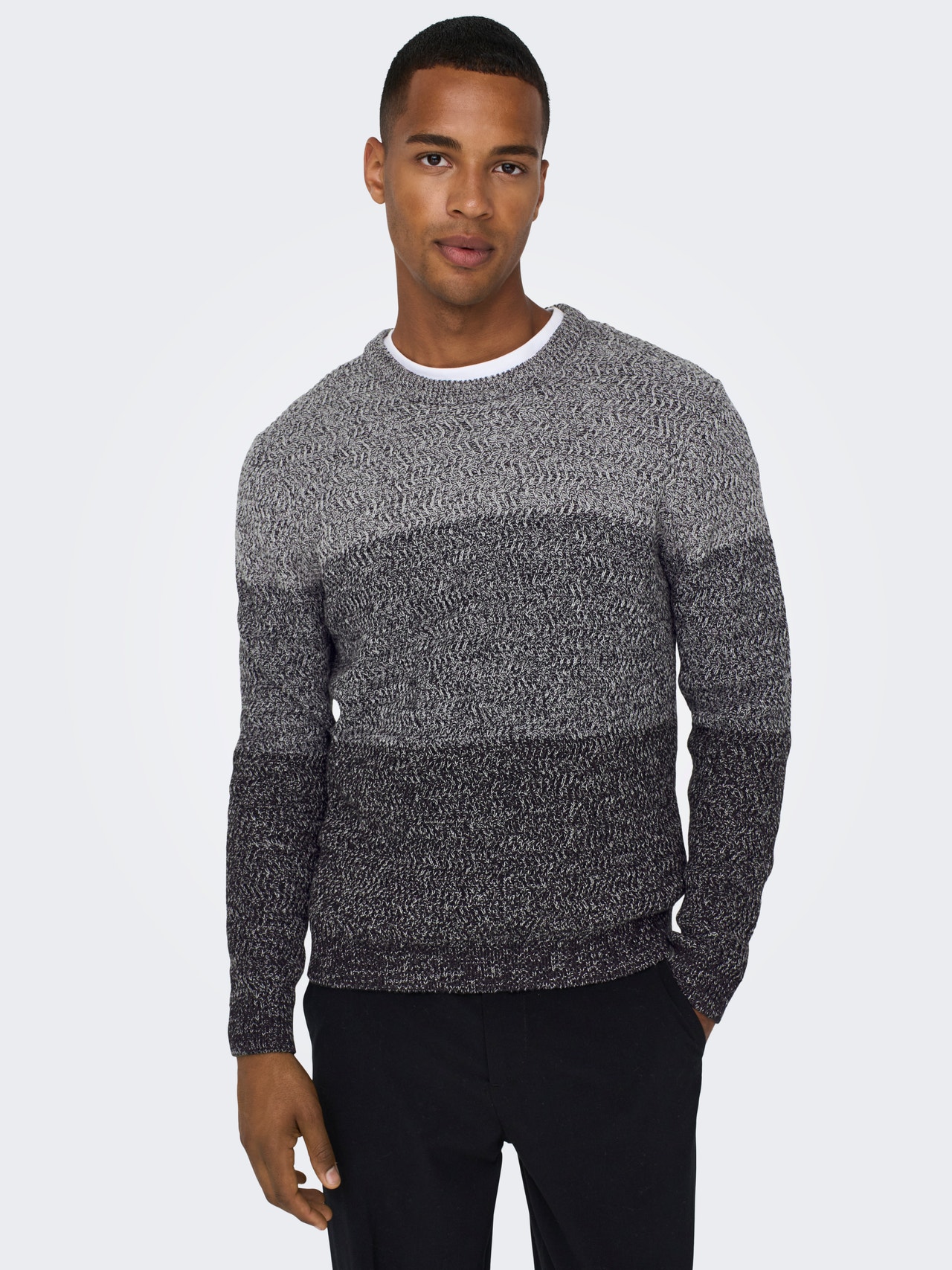 ONLY & SONS Pull-overs Col rond -Black - 22023999