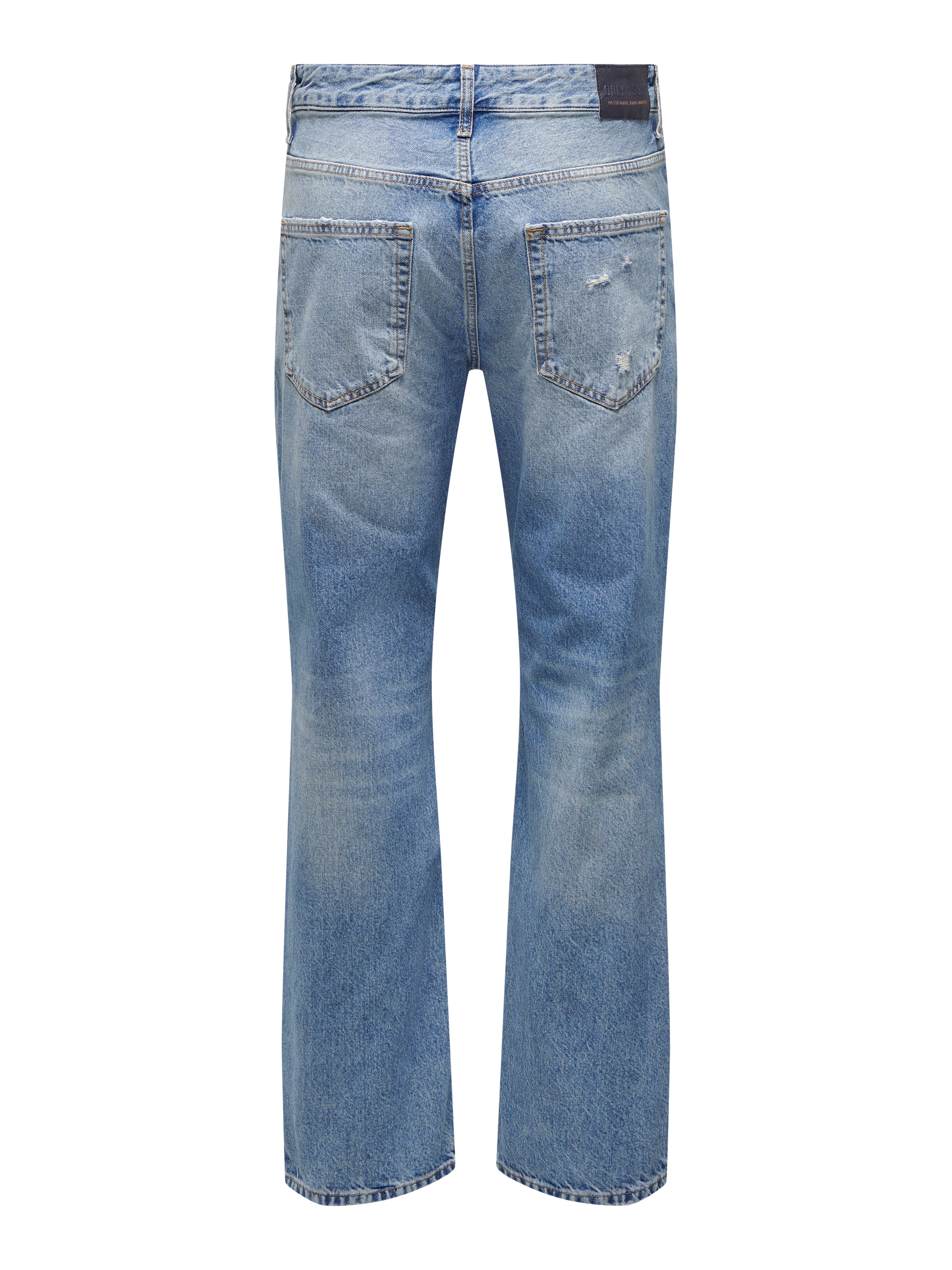 Thumbnail - Onsedge Mid Rise Gerade Geschnitten Jeans