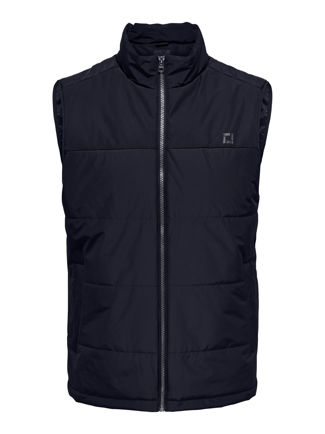 ONLY & SONS Gilets anti-froid Col haut -Dark Navy - 22024154