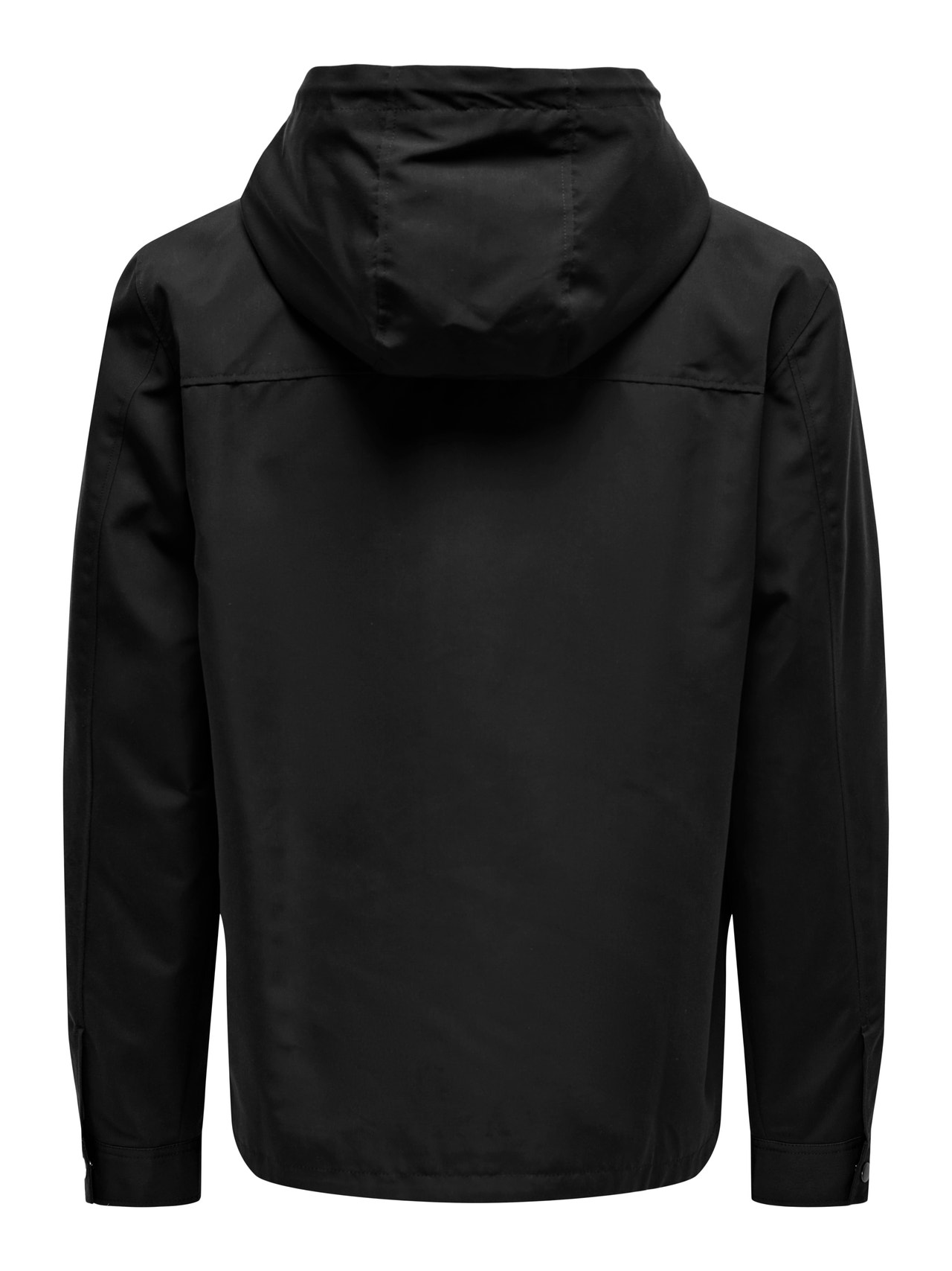 ONLY & SONS Vestes Capuche avec cordon de serrage -Black - 22024156