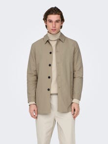 ONLY & SONS Classic coat -Chinchilla - 22024160