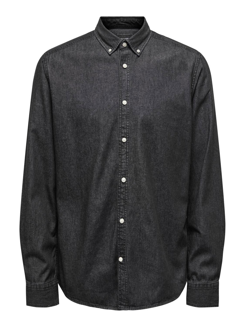 Chemise Oxford Bleu Lavande Uni Col Albert (Col Boutonné) - ALBERT Chemise Oxford Bleu Lavande Uni Col Albert (Col Boutonné) - ALBERT