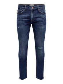 ONLY & SONS ONSLoom Slim Denim Jeans -Dark Blue Denim - 22024254