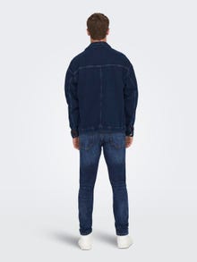 ONLY & SONS ONSLoom Slim Denim Jeans -Dark Blue Denim - 22024254