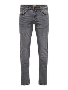 ONLY & SONS ONSWeft Regular Grey Jeans -Grey Denim - 22024287