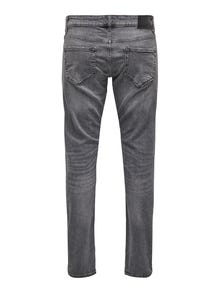 ONLY & SONS ONSWeft Regular Grey Jeans -Grey Denim - 22024287