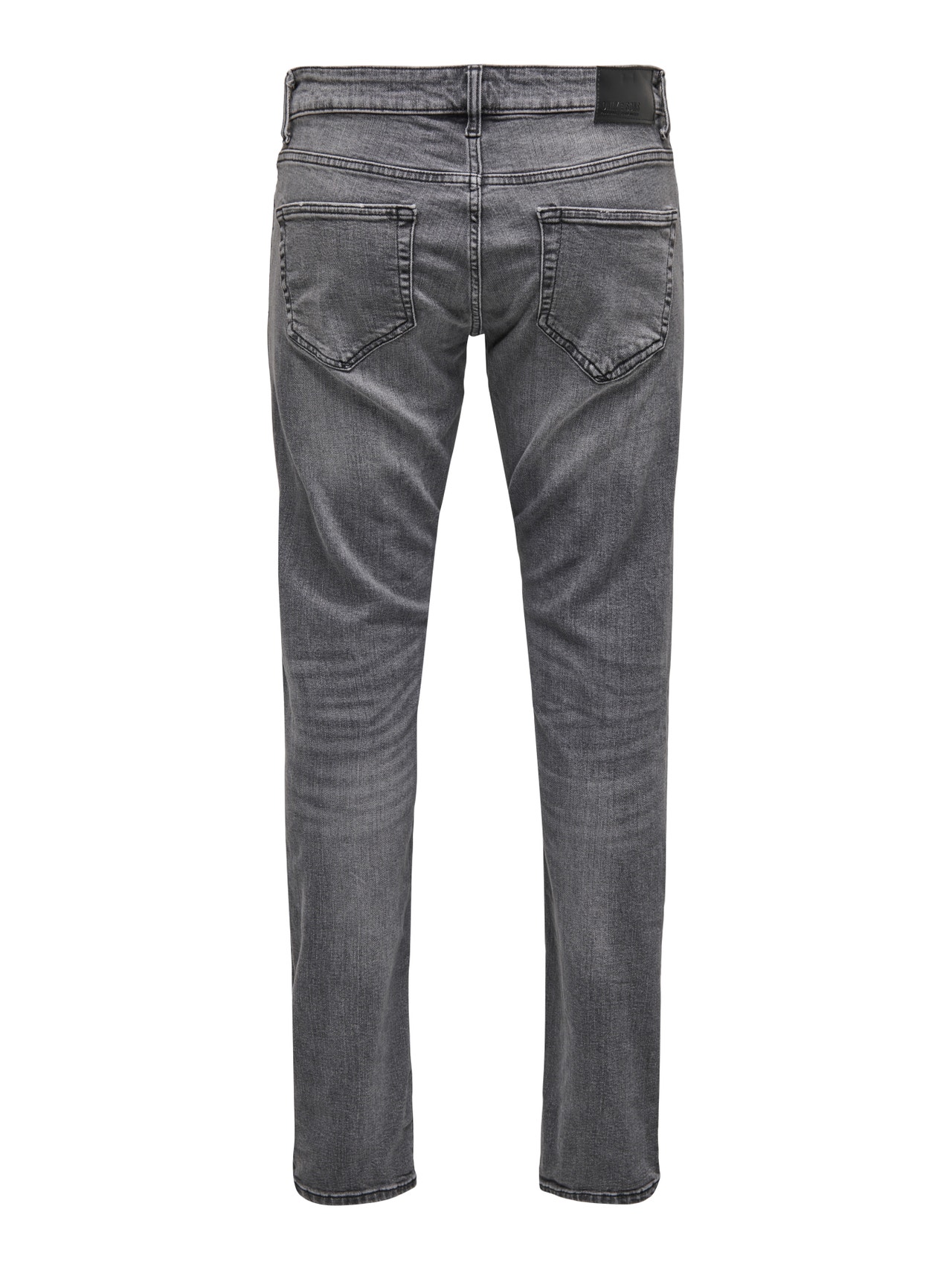 ONLY & SONS ONSWeft Regular Grey Jeans -Grey Denim - 22024287