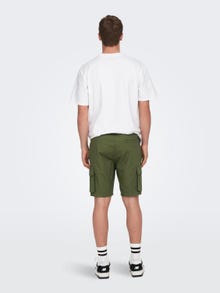 ONLY & SONS Regular fit Cargoshorts -Olive Night - 22024316