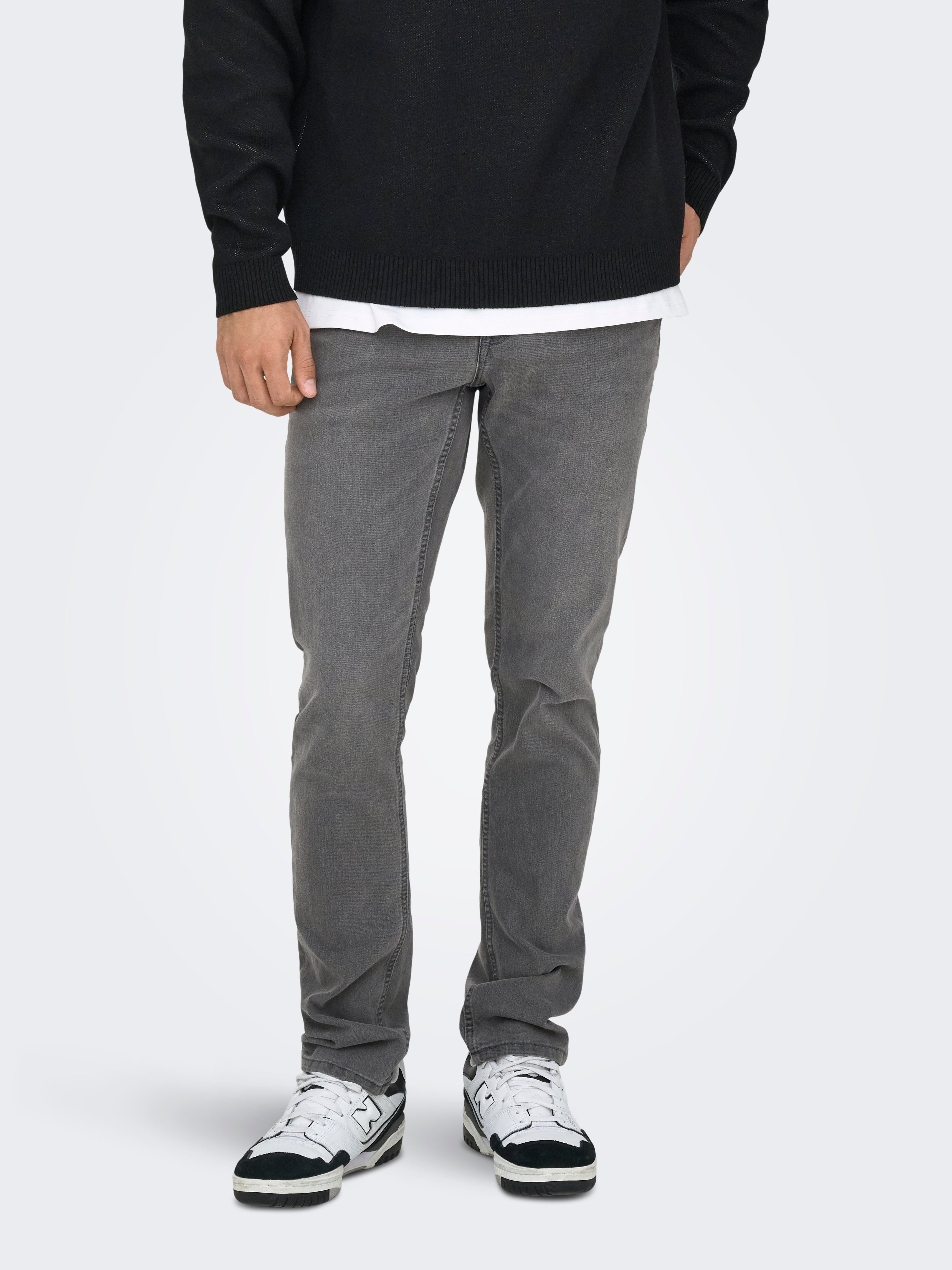 Thumbnail - Onsloom Mittlere Taille Slim Fit Jeans