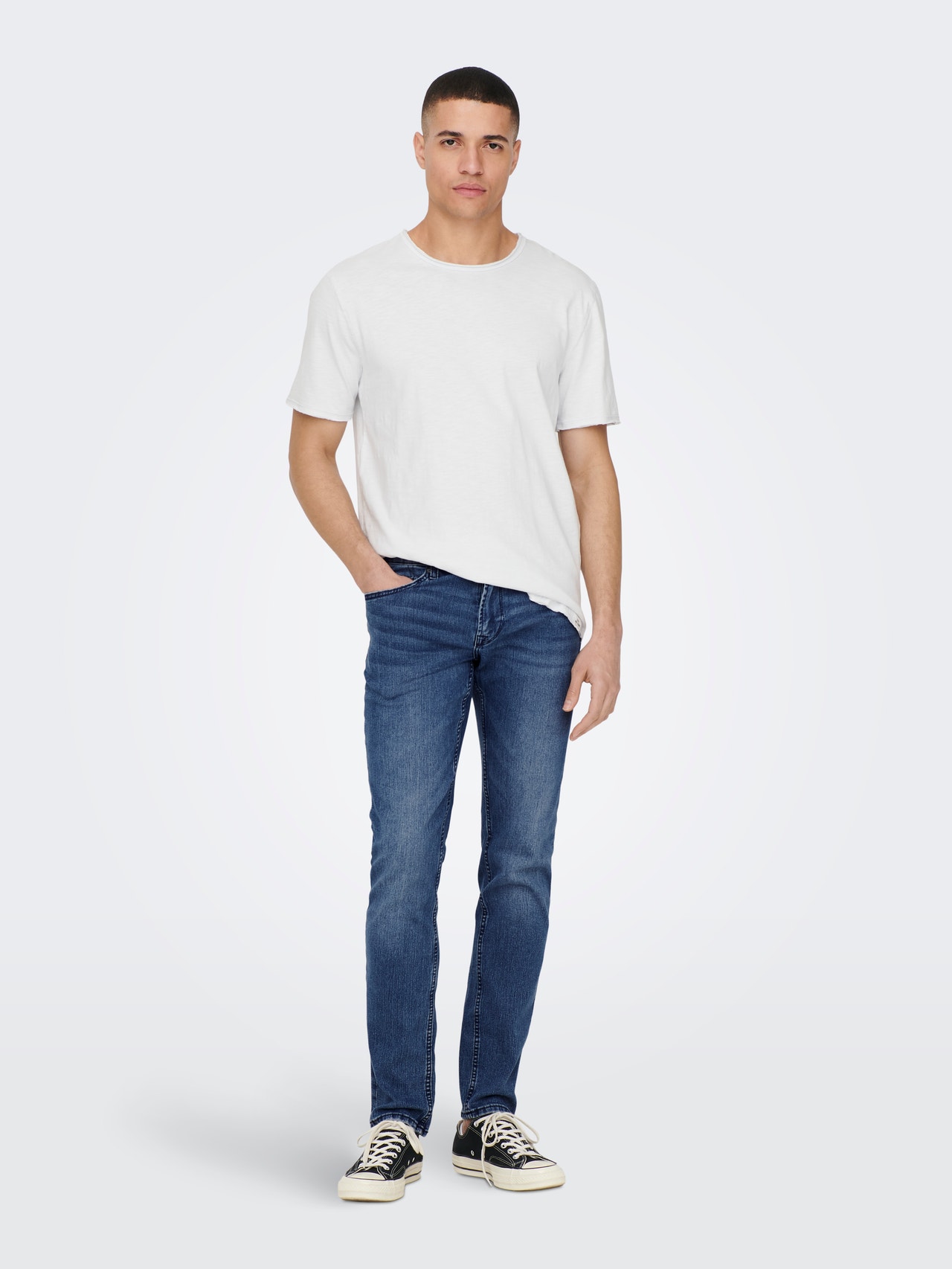 ONLY & SONS ONSLoom Medium Blue Jeans -Medium Blue Denim - 22024327