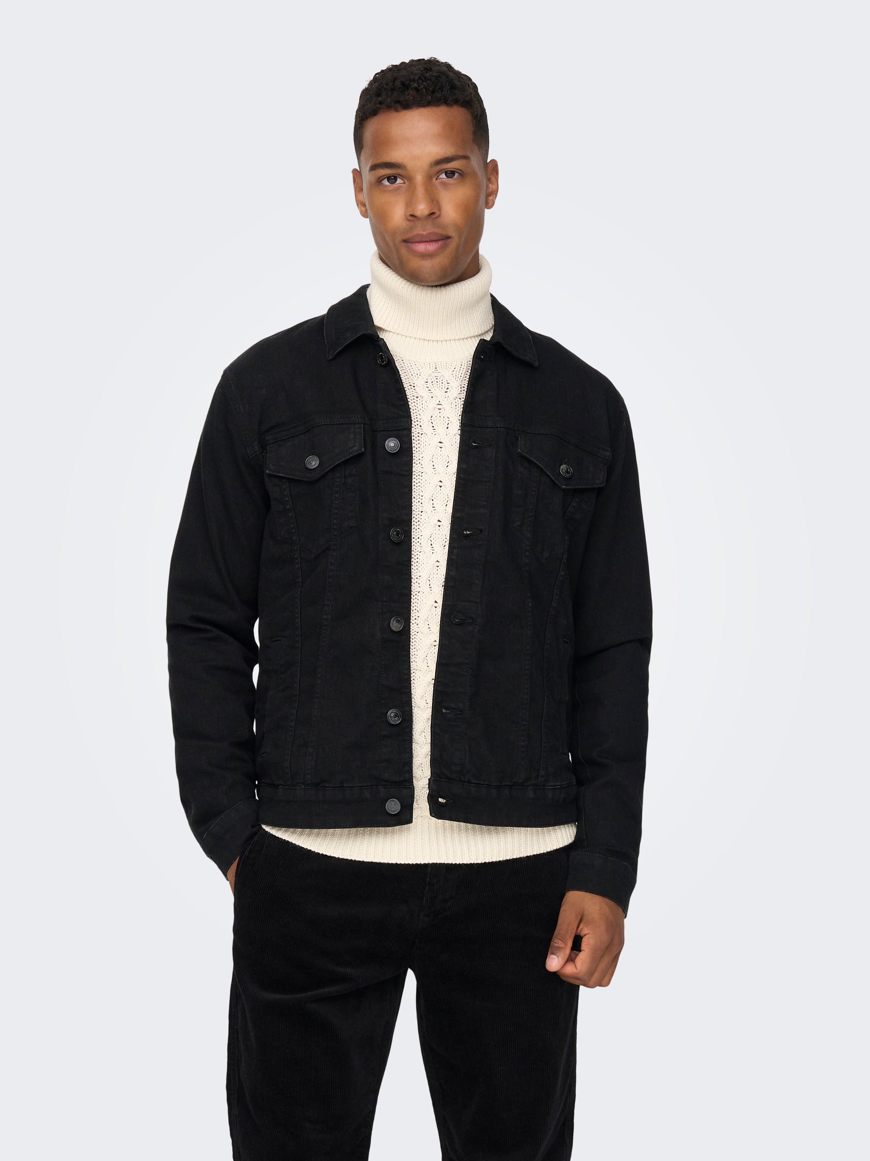 Only and sons jean clearance jacket