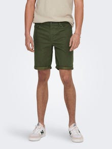 ONLY & SONS Regular fit Shorts -Olive Night - 22024451