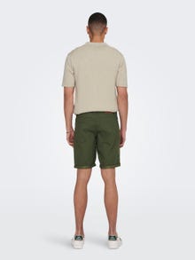 ONLY & SONS Regular fit Shortsit -Olive Night - 22024451