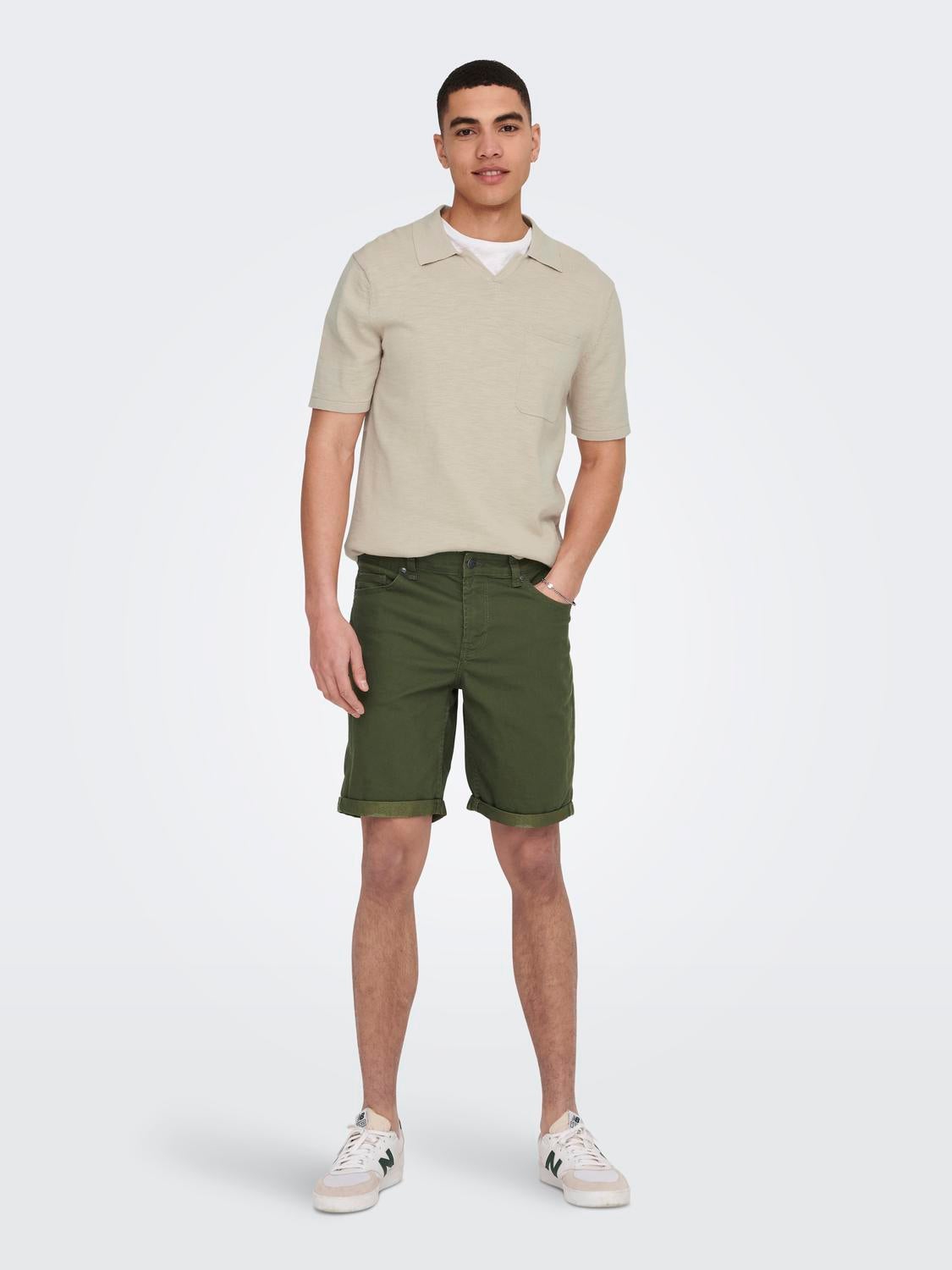 ONSPLY LIFE REG TWILL 4451 SHORTS