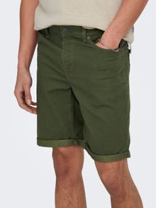 ONLY & SONS Regular fit Shorts -Olive Night - 22024451