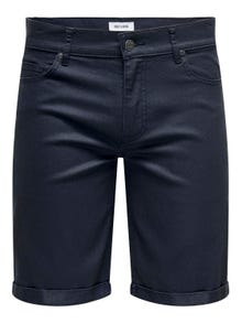 ONLY & SONS ONSPLY LIFE REG TWILL 4451 SHORTS -Dark Navy - 22024451