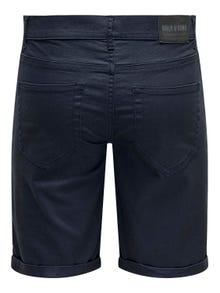 ONLY & SONS ONSPLY LIFE REG TWILL 4451 SHORTS -Dark Navy - 22024451