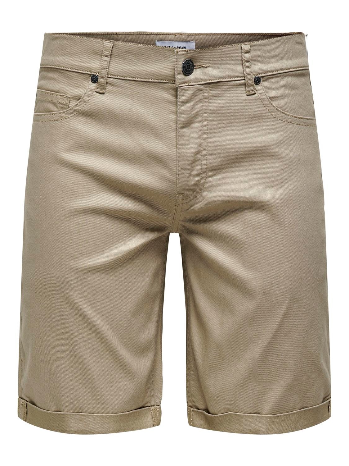 ONLY & SONS Normal geschnitten Shorts -Chinchilla - 22024451