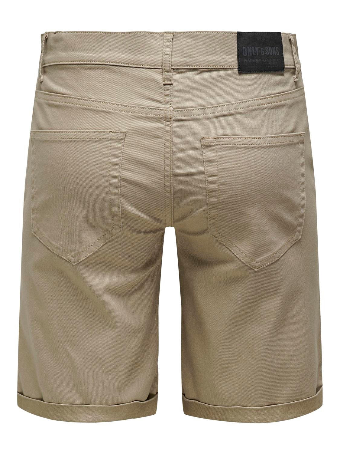 ONLY & SONS Shorts Corte regular -Chinchilla - 22024451