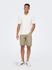 ONLY & SONS Normal geschnitten Shorts -Chinchilla - 22024451