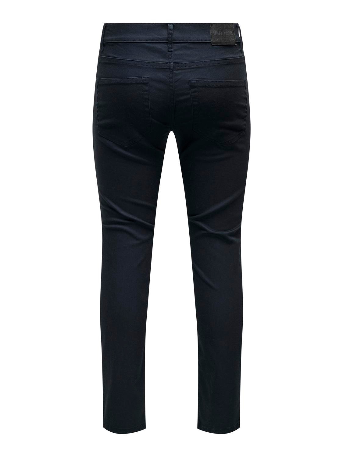 ONLY & SONS Pantalones Corte slim -Dark Navy - 22024452