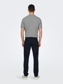 ONLY & SONS Slim fit Broeken -Dark Navy - 22024452