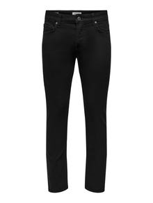 ONLY & SONS Pantalons Slim Fit -Black - 22024452