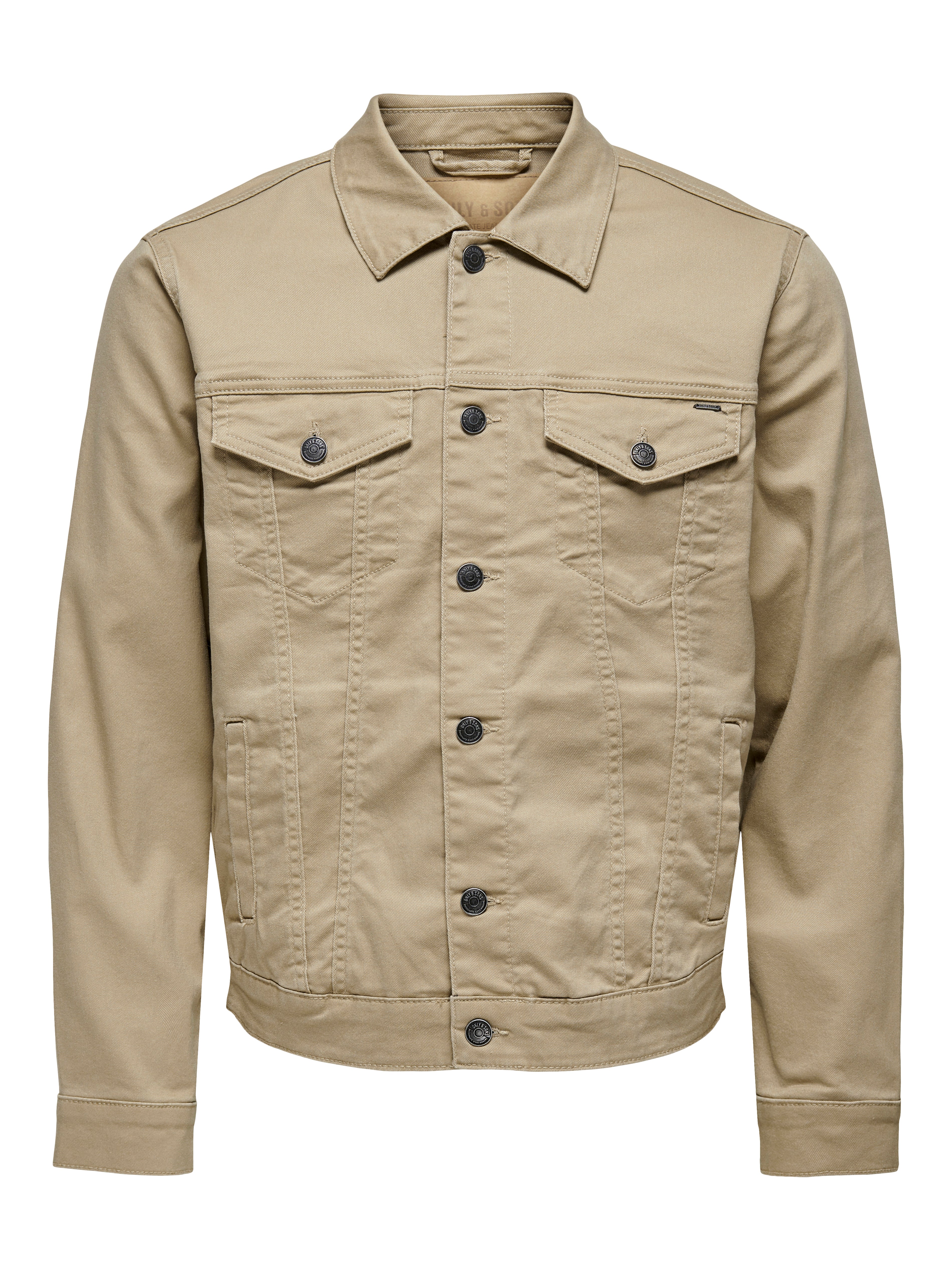 Compulsoryking Chaqueta Vaquera Clásica Para Hombre, Camisa De Manga Larga, Varios Bolsillos, Ajuste Holgado, Abrigo Superior Para Ocio, Chaqueta De Color Sólido (azul, Talla M