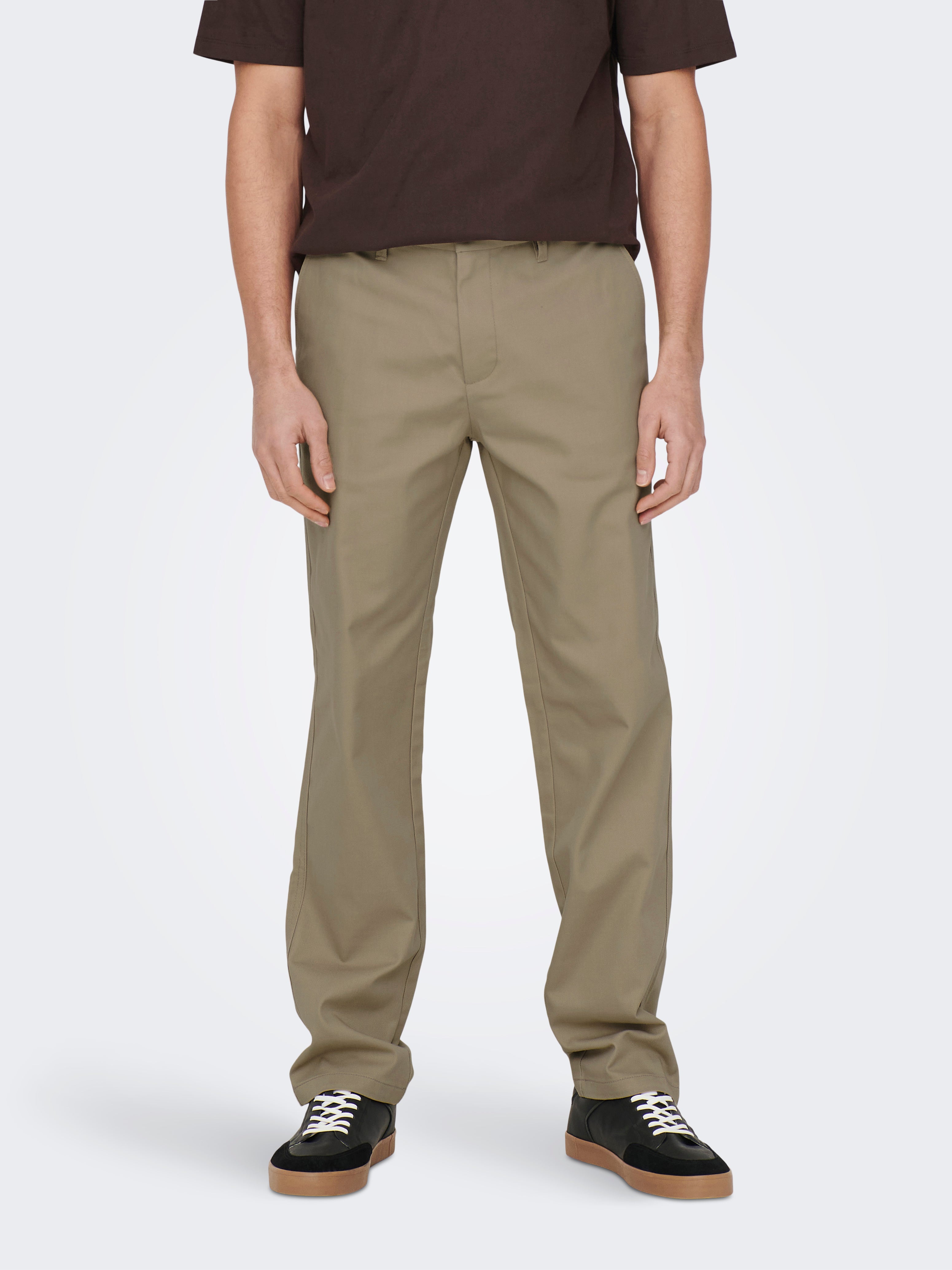 Onsedge-ed Locker Geschnitten Chino Hose