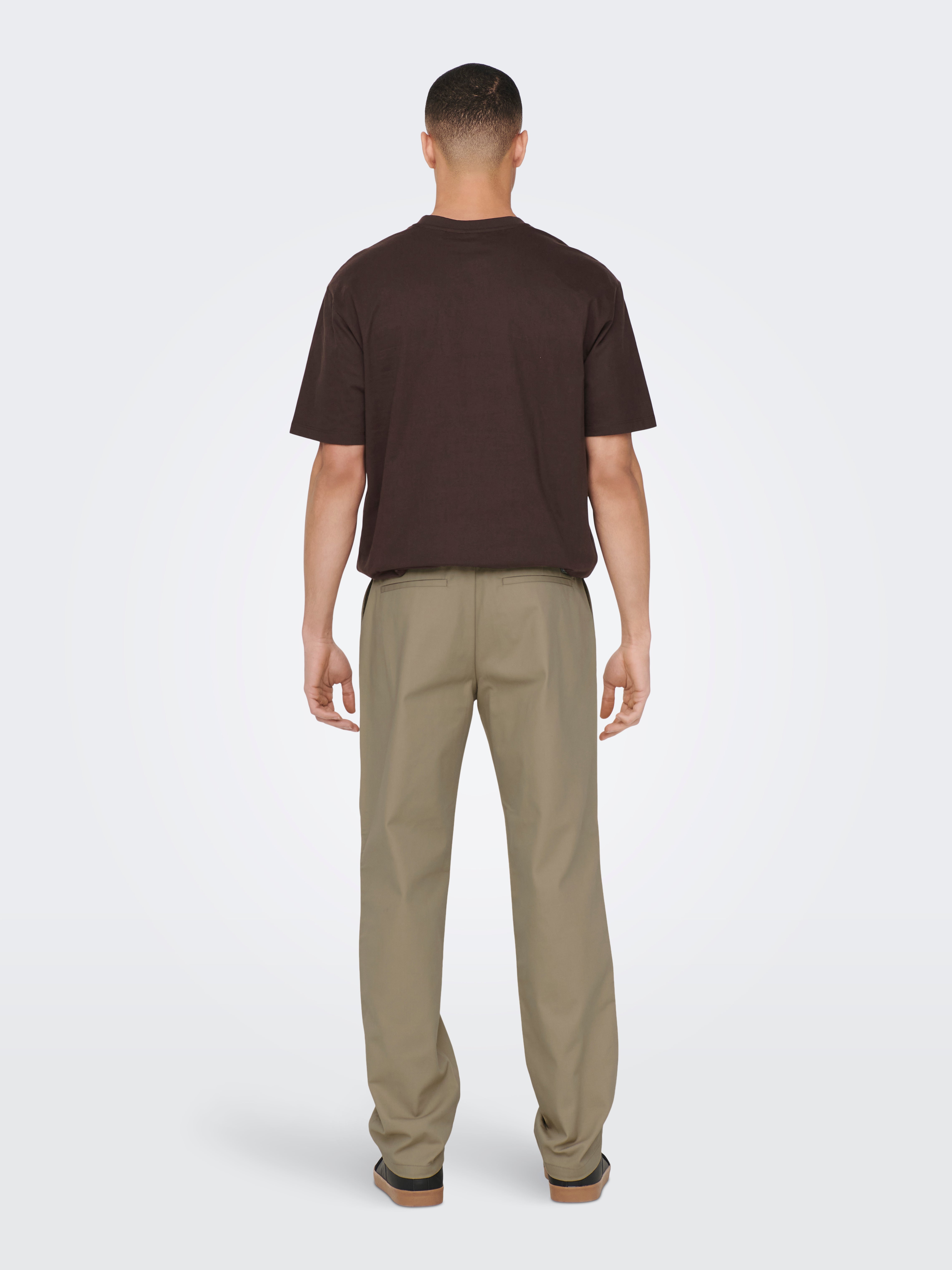 VERSION OF YOU BaggyNylonPants新品未使用 Y's BORN PRODUCT] COTTON TWILL RANDOM TUCK PANTS(XS Light